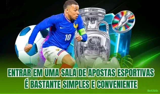 Imagem promocional das apostas esportivas da Bethhh